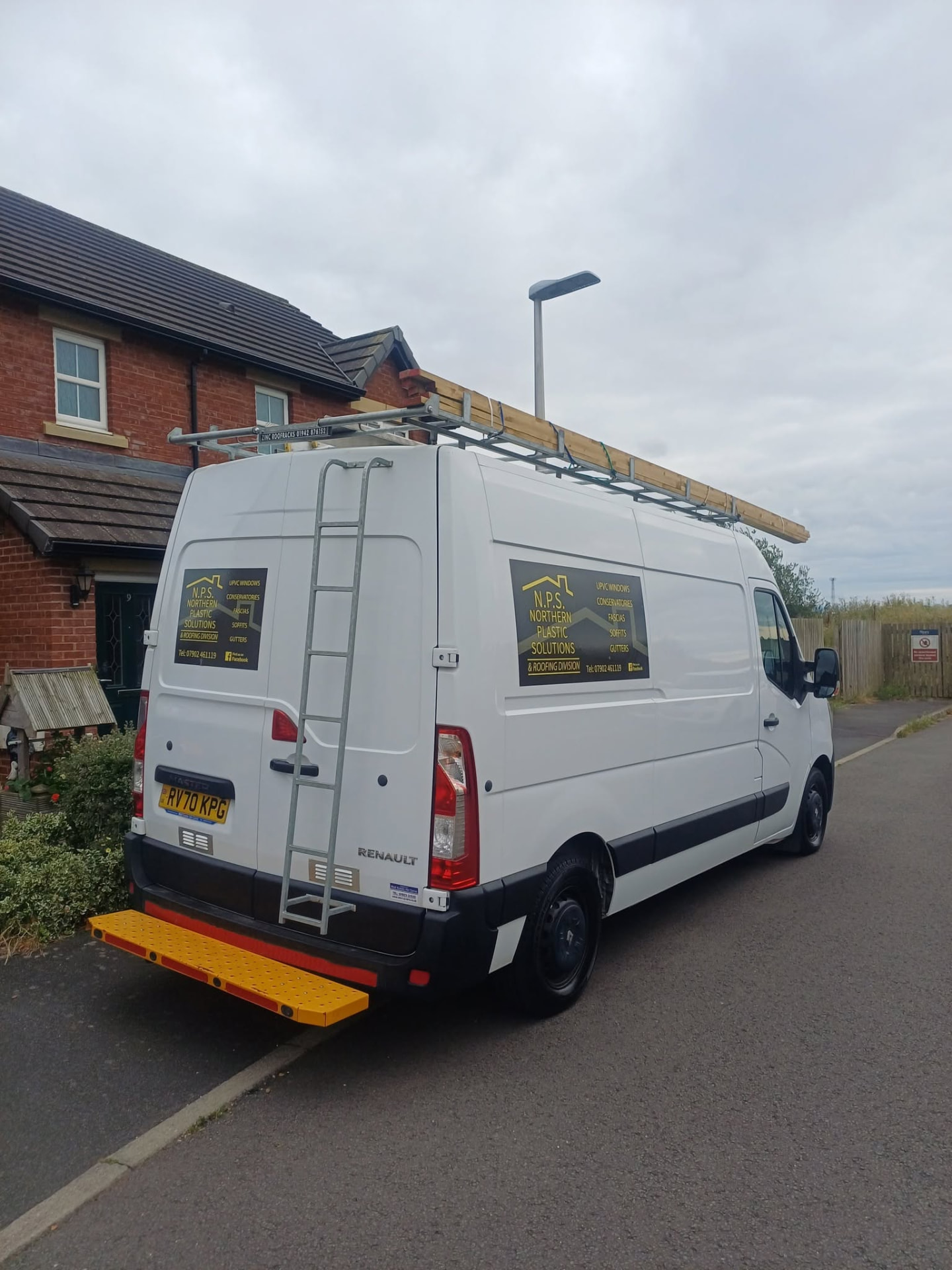 Northern Plastic Solutions branded work vehicle