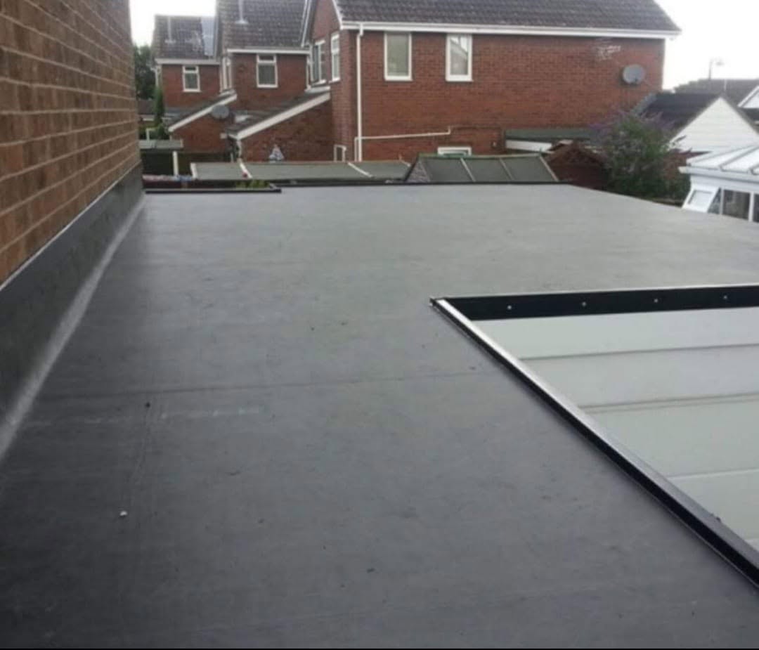 Completed flat-roof project by Northern Plastic Solutions